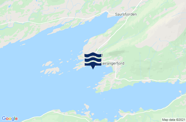 Leinesfjorden, Norway潮水