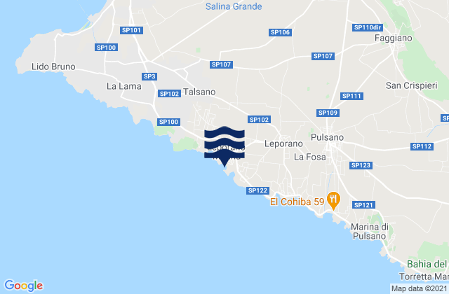 Leporano Marina, Italy潮水