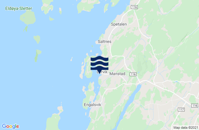 Lervik, Norway潮水