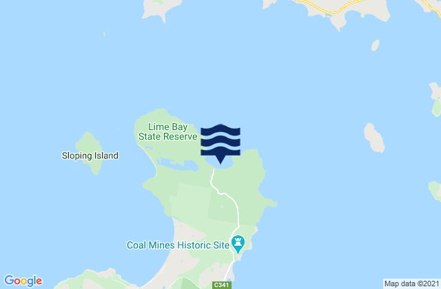 Lime Bay, Australia潮水
