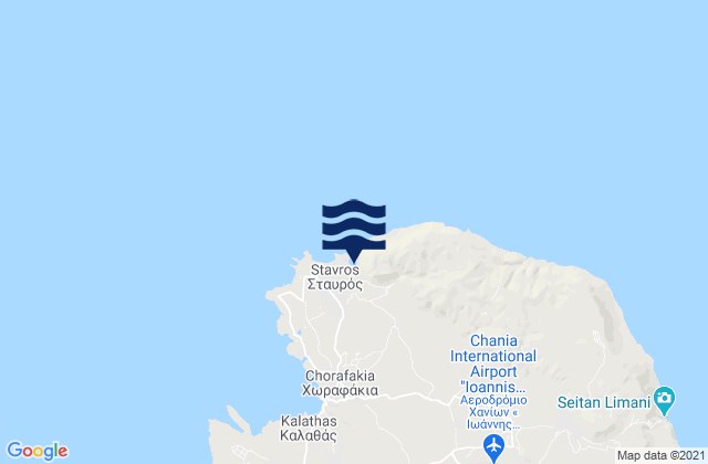Little Bay, Greece潮水