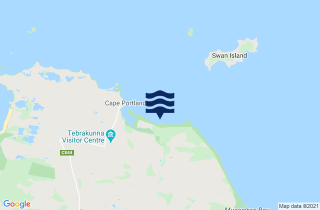 Little Musselroe Bay, Australia潮水