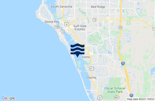 Little Sarasota Bay, United States潮水