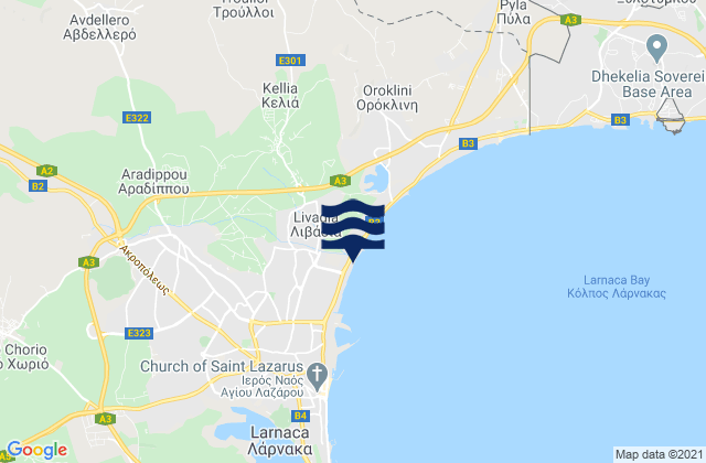 Livádia, Cyprus潮水