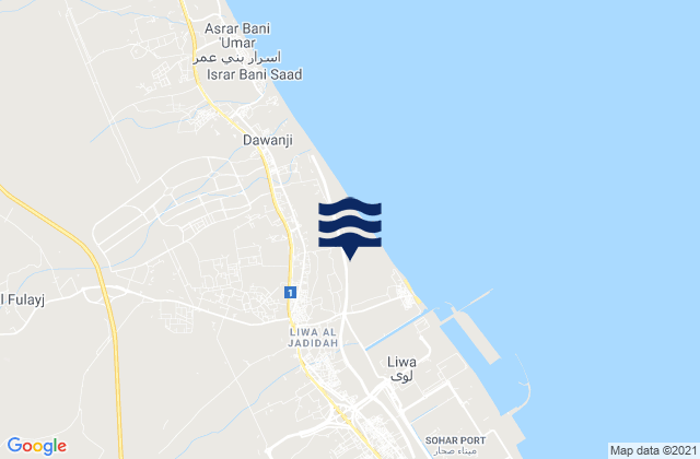 Liwá, Oman潮水