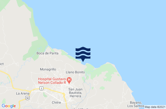 Llano Bonito, Panama潮水