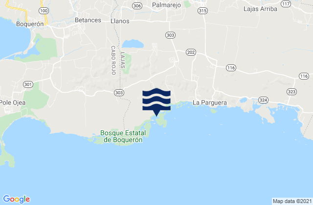 Llanos Barrio, Puerto Rico潮水
