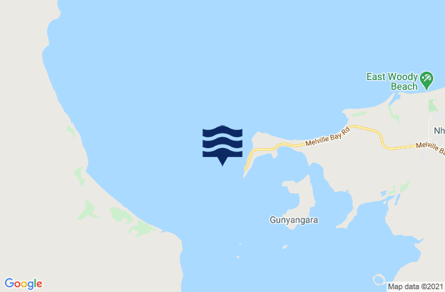 Lle Bay (Gove Harbour), Australia潮水
