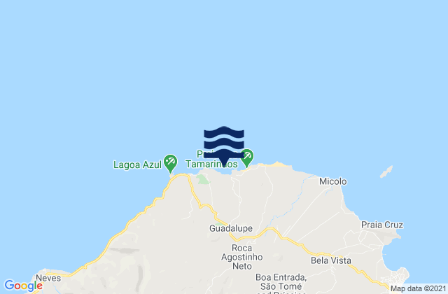 Lobata District, Sao Tome and Principe潮水