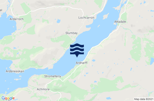 Loch Carron, United Kingdom潮水