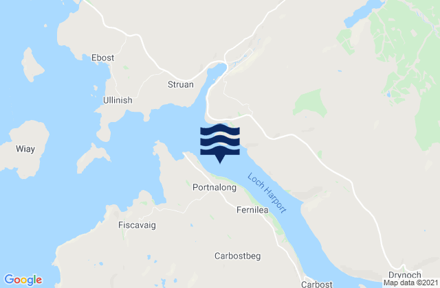 Loch Harport, United Kingdom潮水