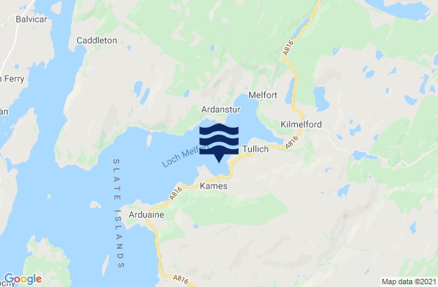 Loch Melfort, United Kingdom潮水