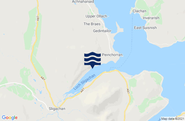 Loch Sligachan, United Kingdom潮水