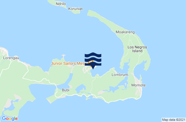 Lombrum Manus Is., Papua New Guinea潮水