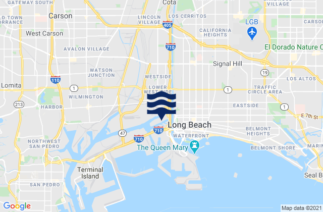 Long Beach (Inner Harbor), United States潮水