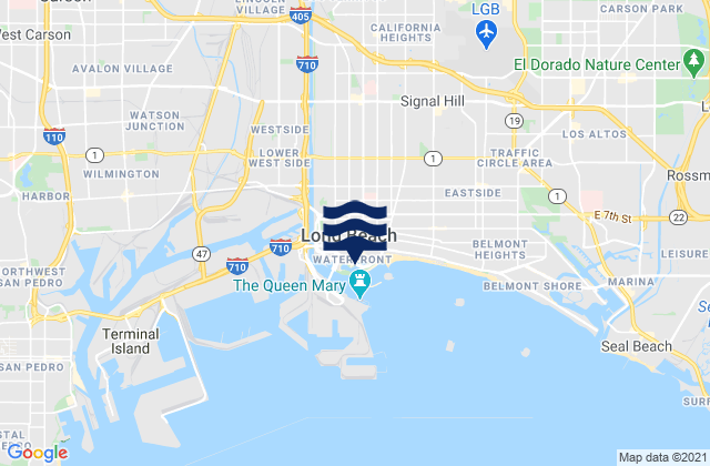 Long Beach, United States潮水