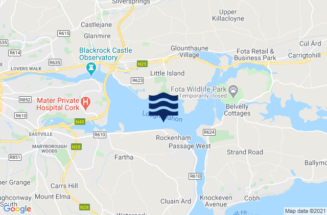 Lough Mahon, Ireland潮水