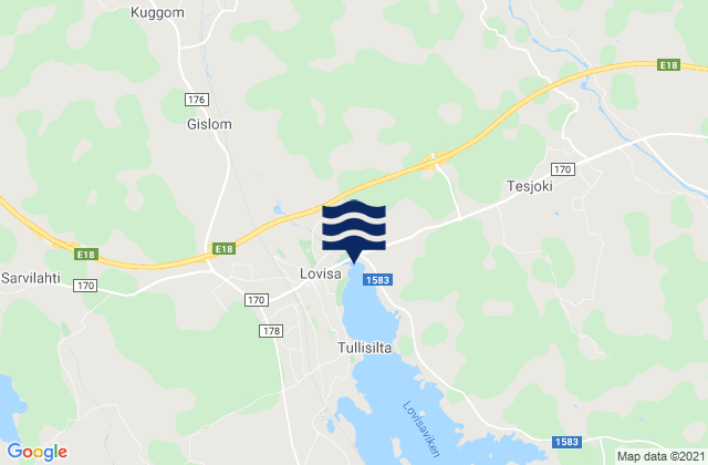 Loviisa, Finland潮水