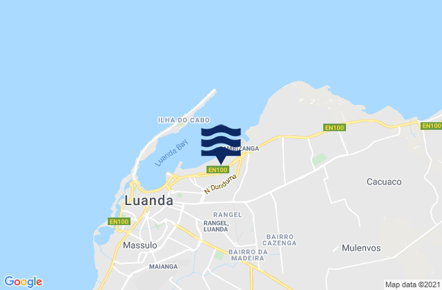 Luanda Province, Angola潮水
