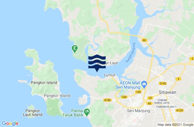 Lumut Naval Base, Malaysia潮水