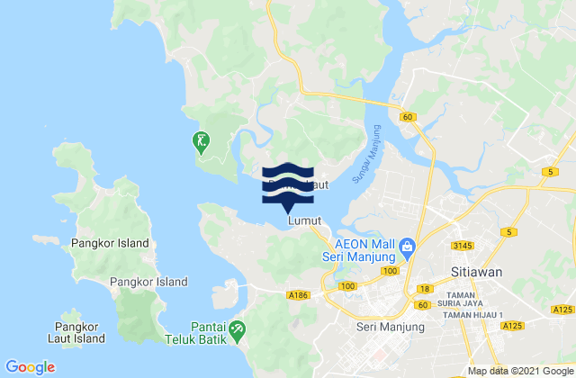 Lumut, Malaysia潮水