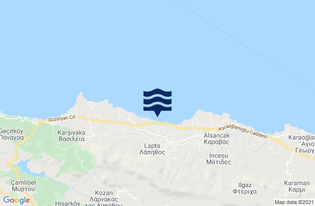 Lápithos, Cyprus潮水