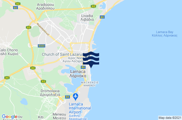 Lárnaka, Cyprus潮水