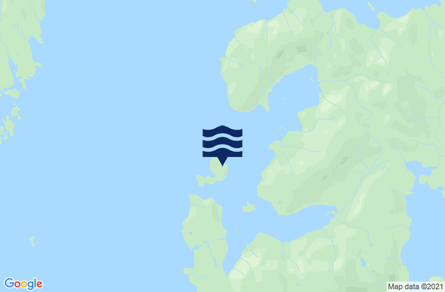 Mabel Island, United States潮水