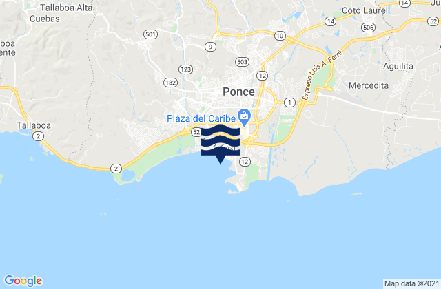 Machuelo Abajo Barrio, Puerto Rico潮水