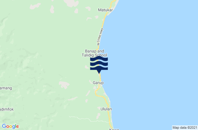 Madang Province, Papua New Guinea潮水