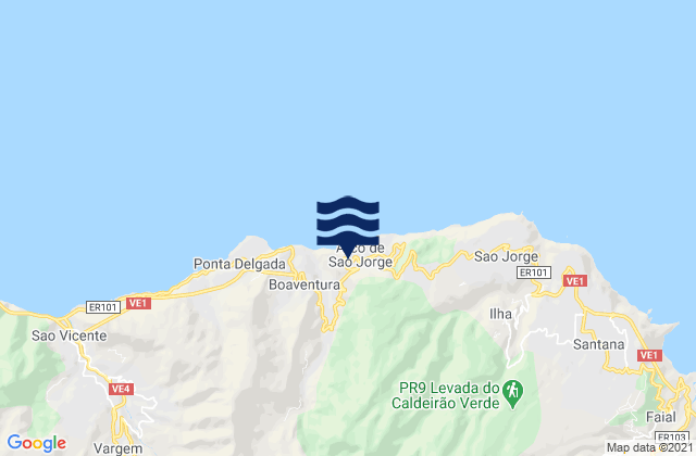 Madeira, Portugal潮水