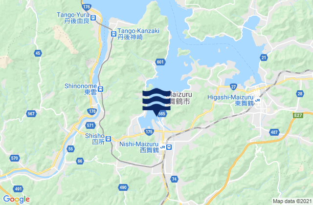 Maizuru, Japan潮水