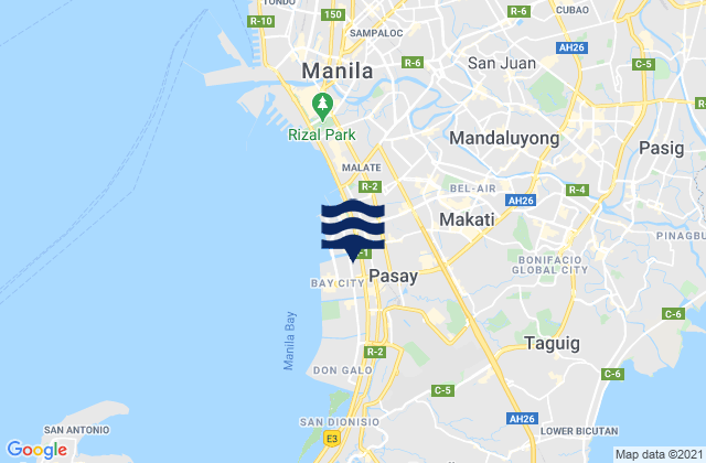 Makati City, Philippines潮水
