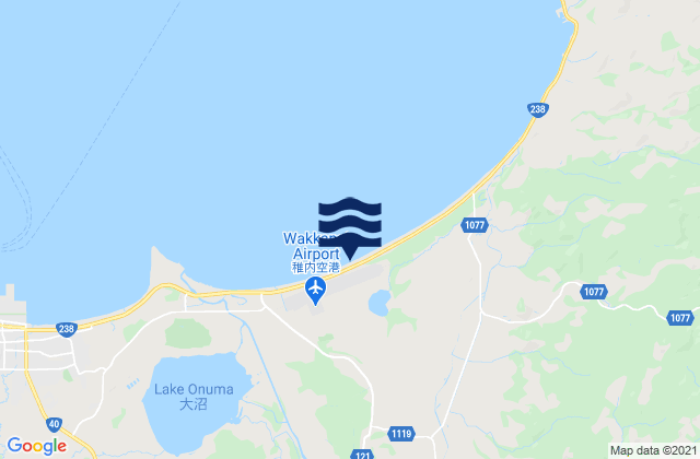 Makubetsu, Japan潮水