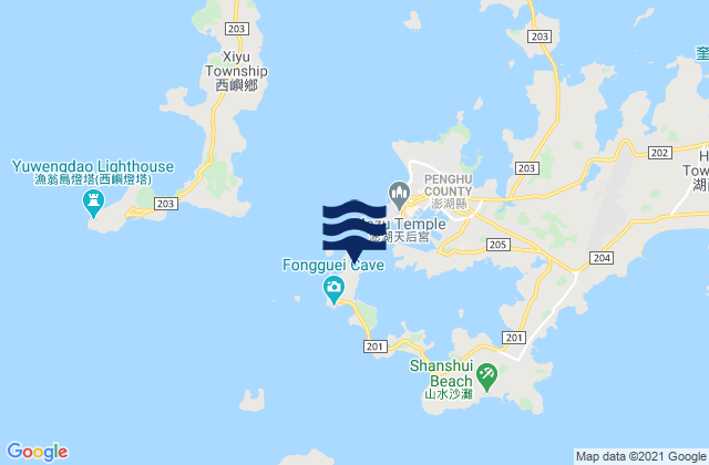 Makung, Taiwan潮水