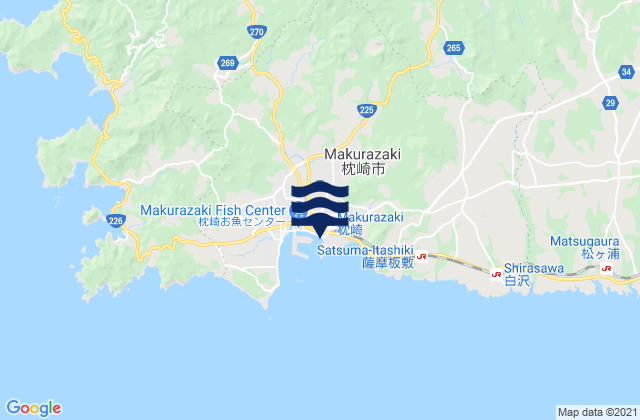 Makurazaki Shi, Japan潮水