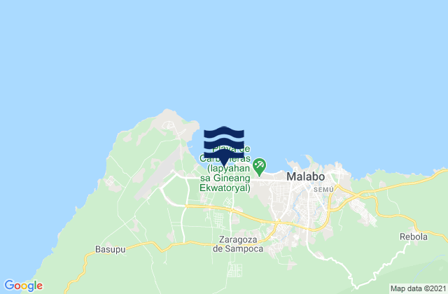 Malabo, Equatorial Guinea潮水