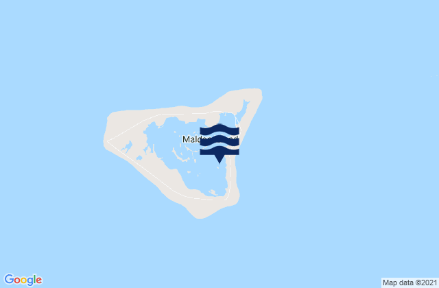 Malden, Kiribati潮水
