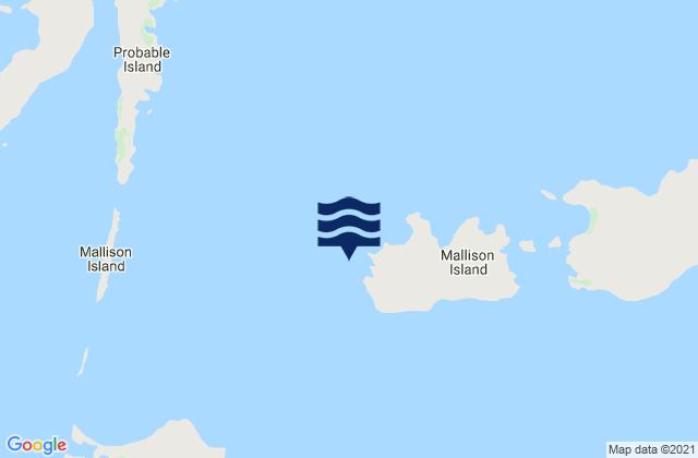 Mallison Island, Australia潮水