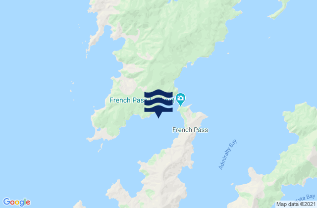 Man-o-War Bay (Paharakeke), New Zealand潮水