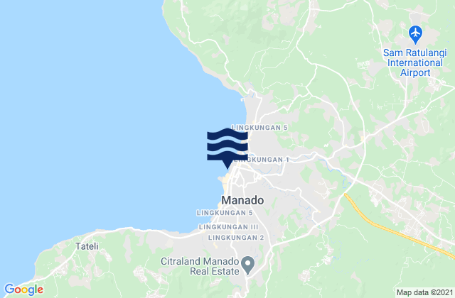 Manado, Indonesia潮水