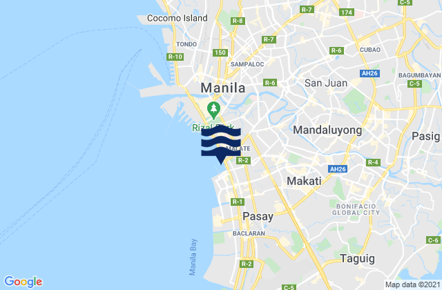 Mandaluyong City, Philippines潮水