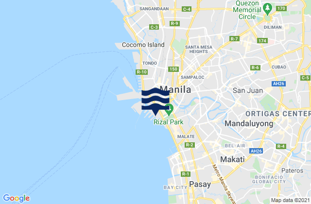Manila, Philippines潮水