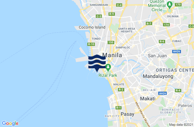Manila, Philippines潮水