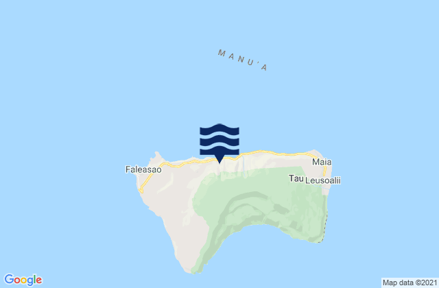 Manu'a District, American Samoa潮水