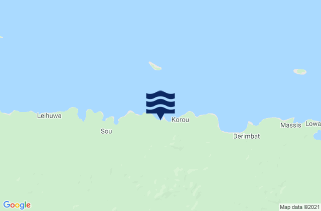 Manus Province, Papua New Guinea潮水