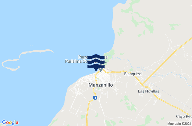 Manzanillo, Cuba潮水