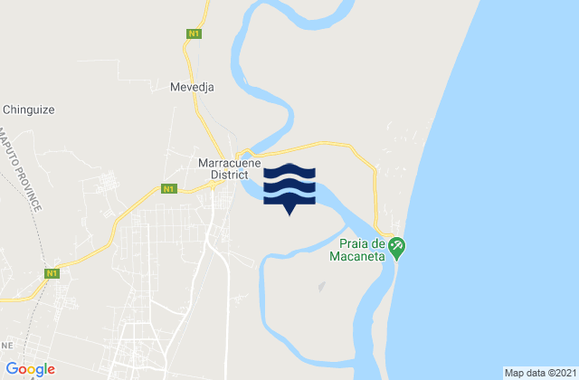Maputo Province, Mozambique潮水