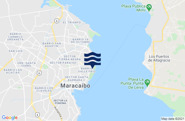 Maracaibo, Venezuela潮水