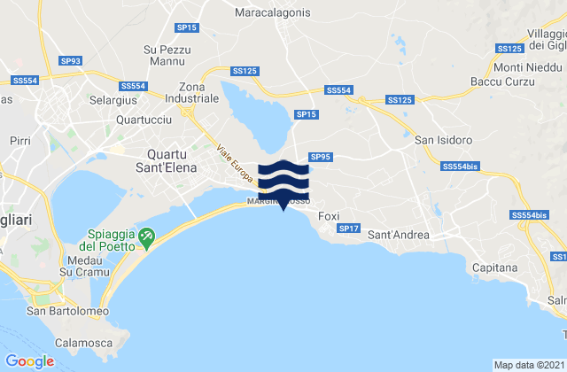 Maracalagonis, Italy潮水